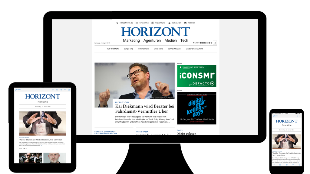 Screen Horizont.net Relaunch & Newsletter