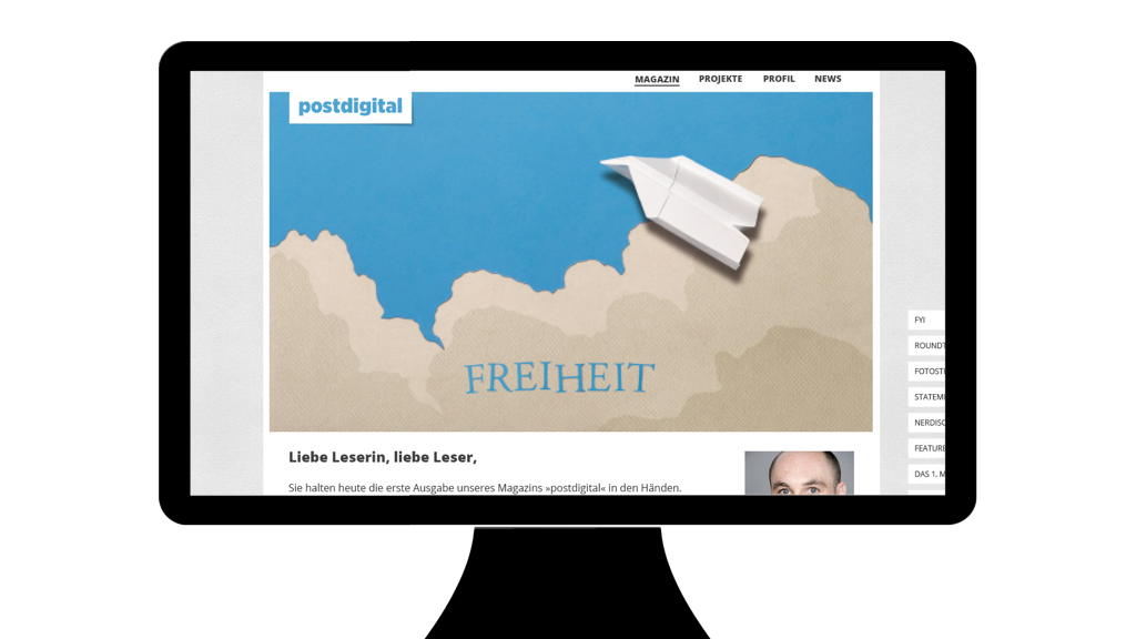 Screen Postdigital Magazin